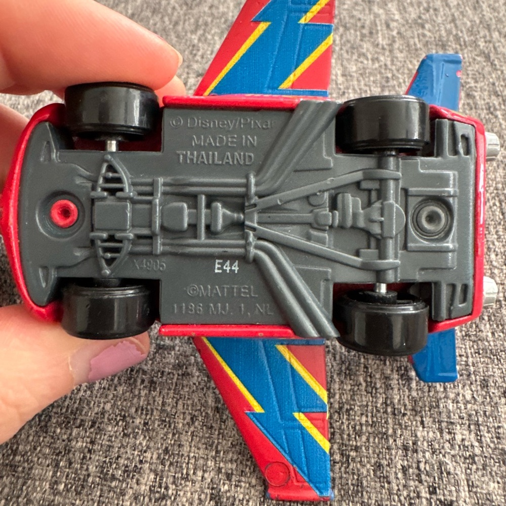 Red & Blue Lightning Jet Toy - Kids Toy - Picture 7 of 8